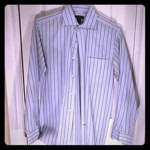 Striped Express button-down